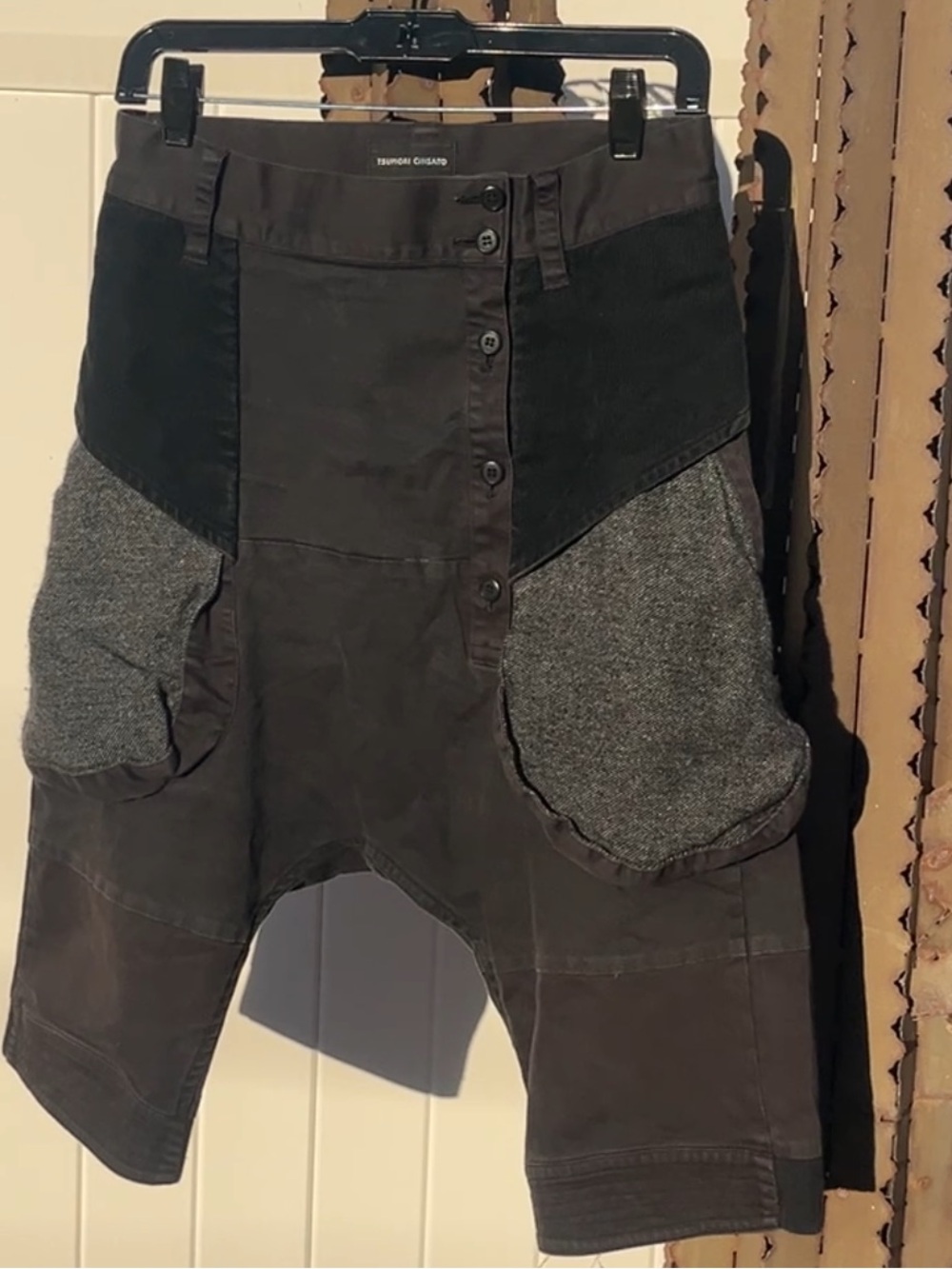 Vintage Issey Miyake x Tsumori Chisato Drop Crotch Patchwork Knicker Pant /Short - Picture 17 of 17
